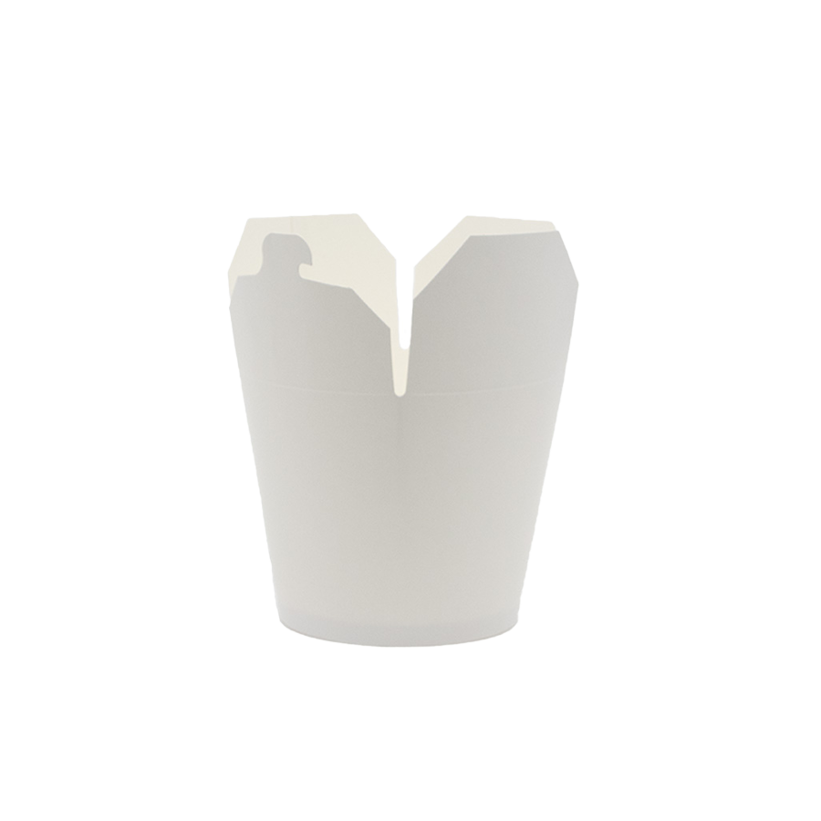 KEBAB BOX 750 ML BIAŁY-KRAM (10x50szt.) 2XPE PB00CH